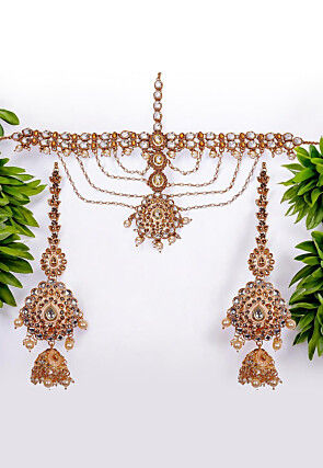 Kundan Choker Necklace Set