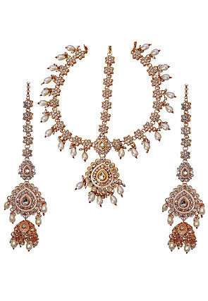 Kundan Choker Necklace Set