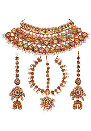 Kundan Choker Necklace Set