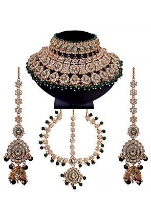 Kundan Choker Necklace Set