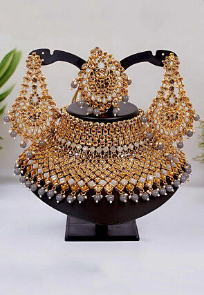 Kundan Choker Necklace Set