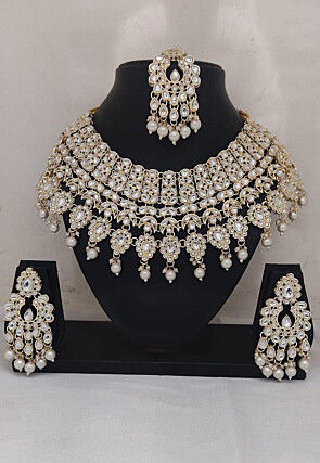 Kundan Choker Necklace Set