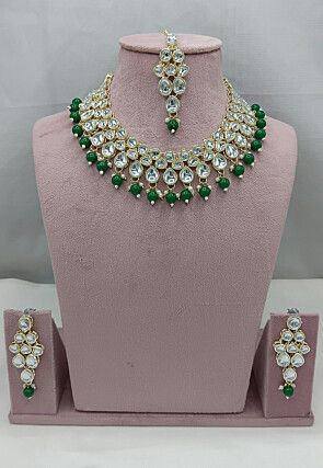 Kundan Choker Necklace Set