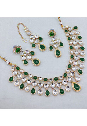 Kundan Choker Necklace Set