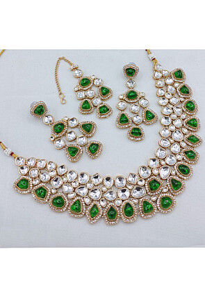 Kundan Choker Necklace Set
