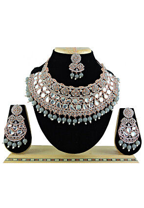 Kundan Choker Necklace Set