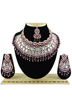 Kundan Choker Necklace Set