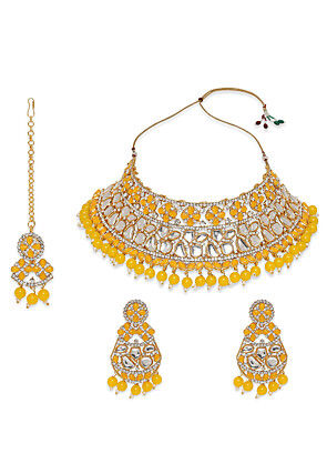 Kundan Choker Necklace Set