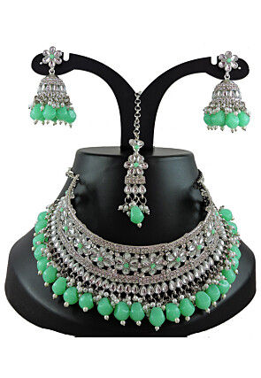 Kundan Choker Necklace Set