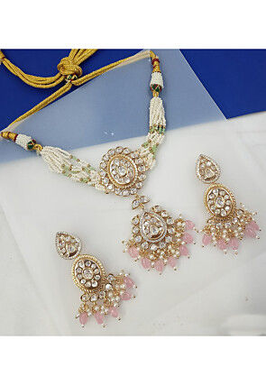 Kundan Choker Necklace Set
