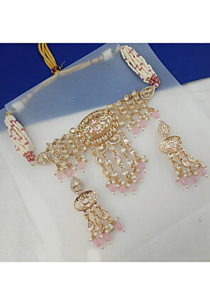 Kundan Choker Necklace Set