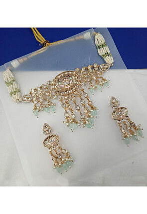 Kundan Choker Necklace Set