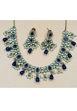 Kundan Choker Necklace Set
