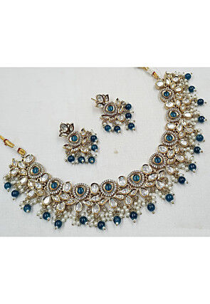 Kundan Choker Necklace Set