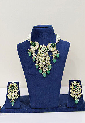 Kundan Choker Necklace Set