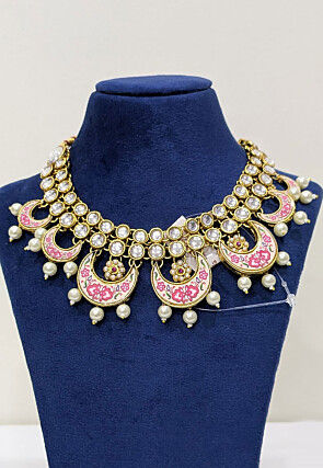 Kundan Choker Necklace Set