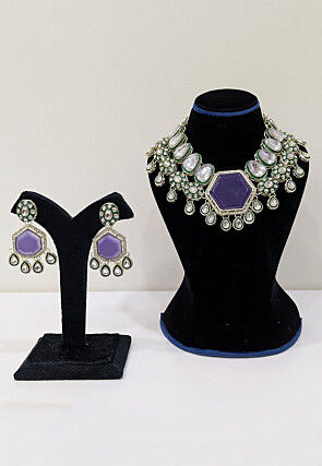 Kundan Choker Necklace Set