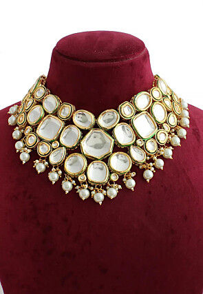 Kundan Choker Necklace Set
