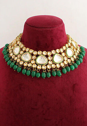 Kundan Choker Necklace Set