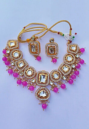 Kundan Choker Necklace Set