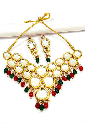 Kundan Choker Necklace Set