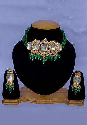 Kundan Choker Necklace Set