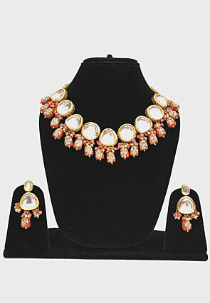 Kundan Choker Necklace Set