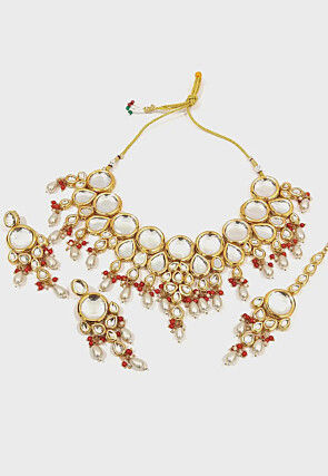 Kundan Choker Necklace Set