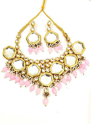 Kundan Choker Necklace Set