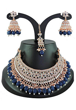Kundan Choker Necklace Set