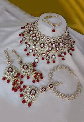 Kundan Choker Necklace Set