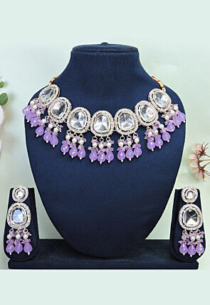 Kundan Choker Necklace Set