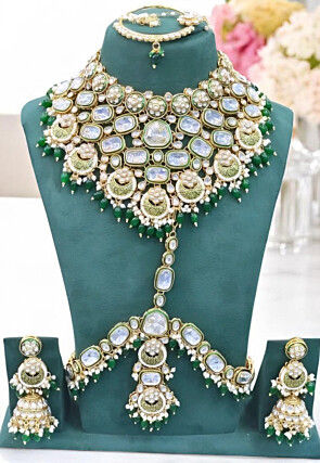 Kundan Choker Necklace Set