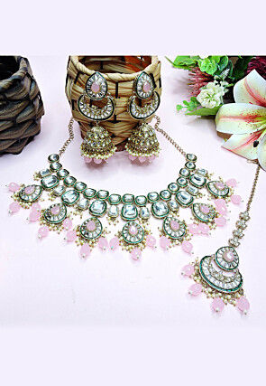 Kundan Choker Necklace Set
