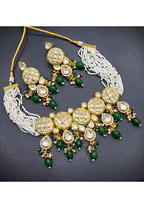 Kundan Choker Necklace Set