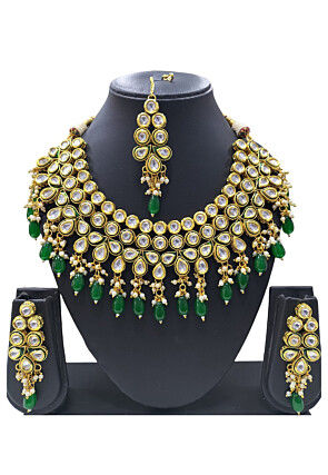 Kundan Choker Necklace Set