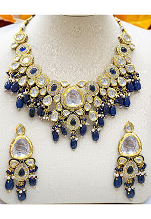 Kundan Choker Necklace Set