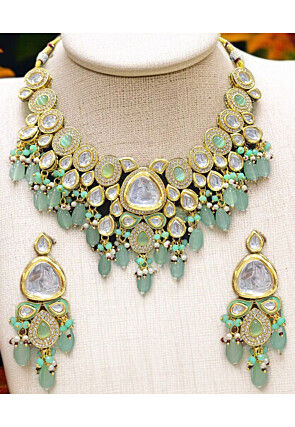 Kundan Choker Necklace Set