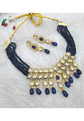 Kundan Choker Necklace Set