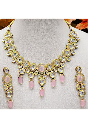 Kundan Choker Necklace Set