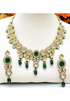 Kundan Choker Necklace Set