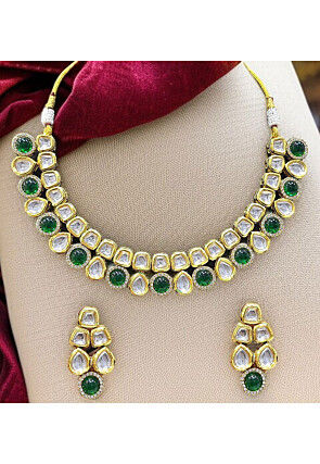 Kundan Choker Necklace Set