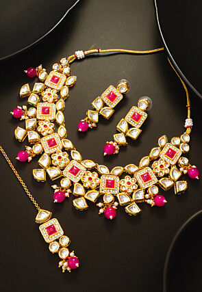 Kundan Jewelry Buy Kundan Jewelry Set Online Utsav Fashion