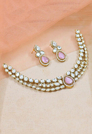 Kundan Choker Necklace Set