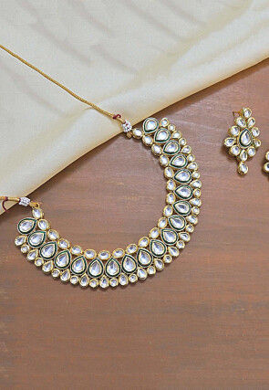 Kundan Choker Necklace Set