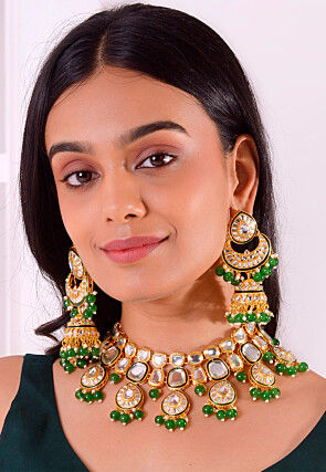 Kundan Choker Necklace Set