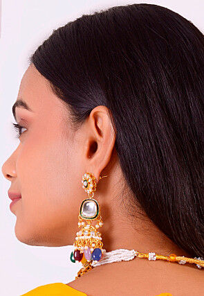 Kundan Choker Necklace Set