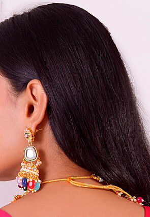 Kundan Choker Necklace Set