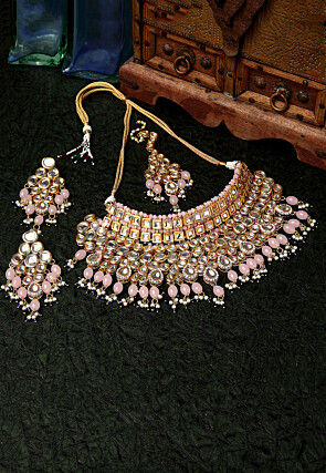 Kundan Choker Necklace Set