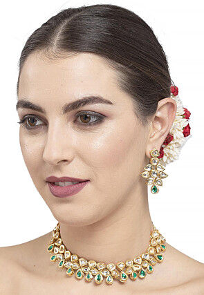 Kundan Choker Necklace Set